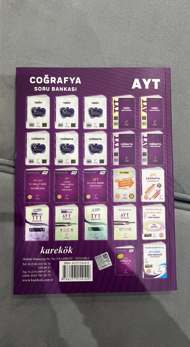 Karekök AYT Coğrafya Soru Bankası - Görsel 2