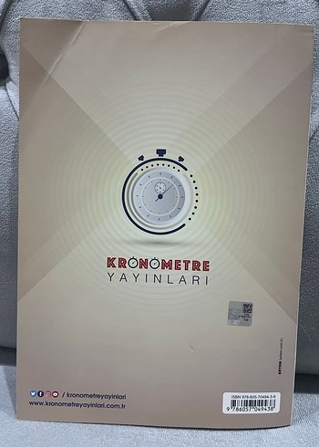 Kronometre TYT Türkçe Dubleks Soru Bankası - Görsel 2