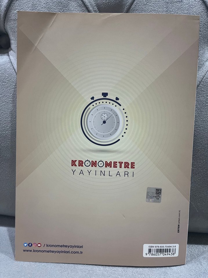 Kronometre TYT Türkçe Dubleks Soru Bankası - Görsel 2