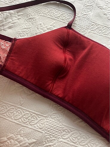 m Beden bordo Renk Bralet
