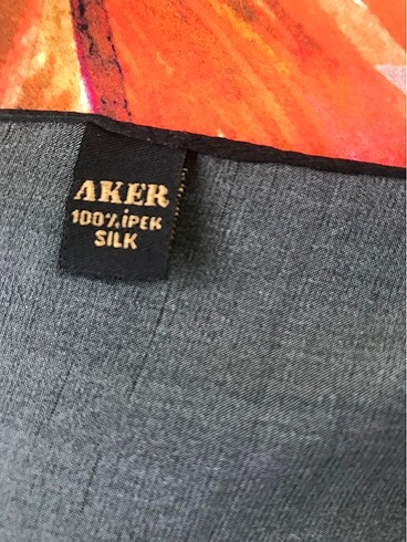 Beden siyah Renk Aker İpek Şal