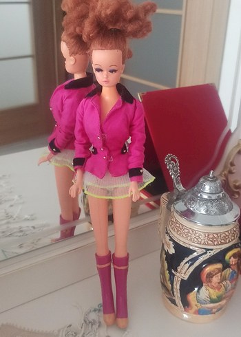 Vintage PeyraParlak Pembe Bebek