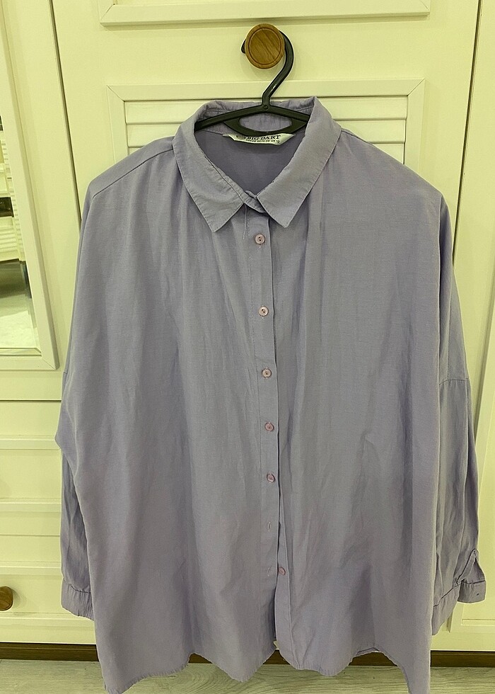 Lila gömlek - Görsel 2