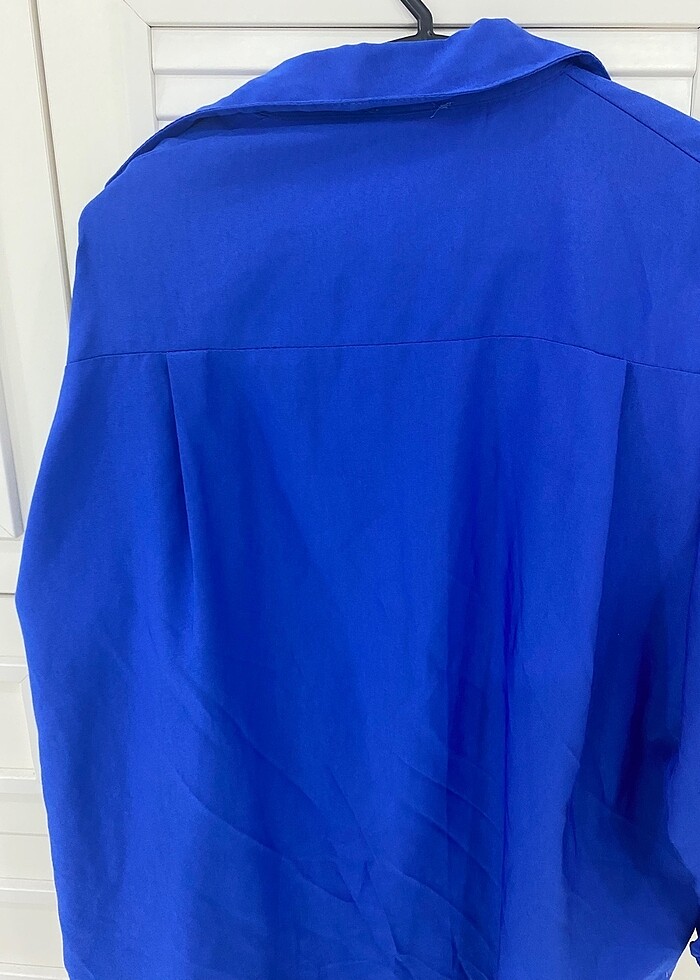 Lacivert gömlek - Görsel 2