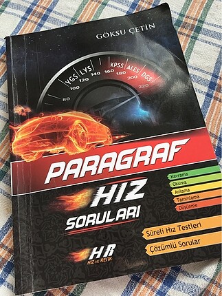 Paragraf hız soruları