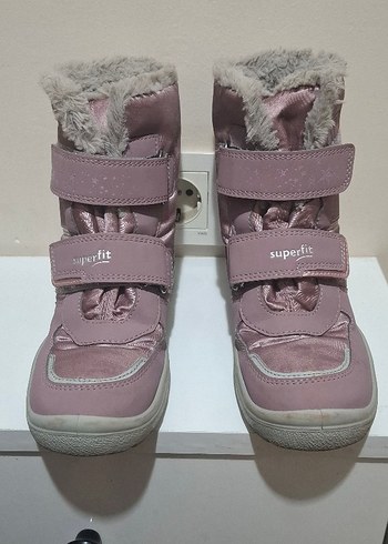 SUPERFIT Pembe Kız Çocuk Fermuarlı Bot