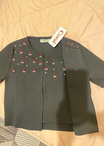 Nakışlı Siyah Mini Takım - Görsel 4