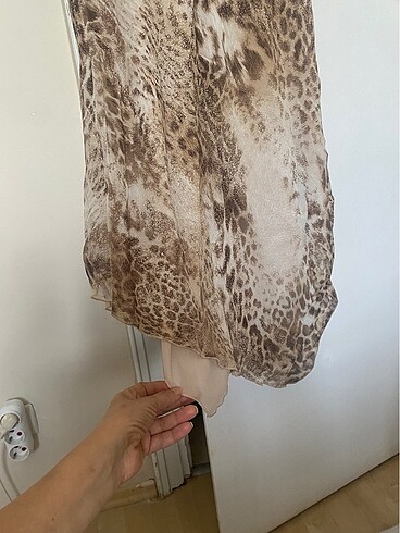 Leopar elbise - Görsel 5