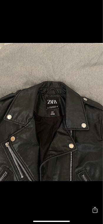 Zara Zara Deri Ceket