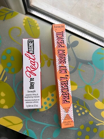 benefit kas kalemi ve theyre real maskara