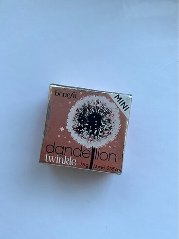 benefit dandelion twinkle mini