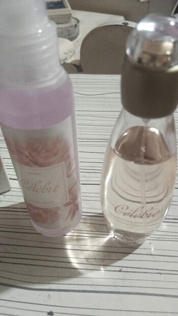 Avon Celebre parfüm ve ve vücut spreyi