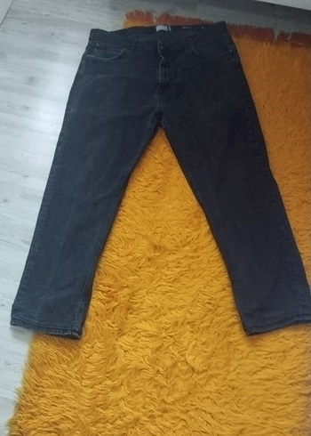 LTB Koyu Antrasit Denim Jean Buyuk Beden