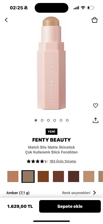 fenty kontür