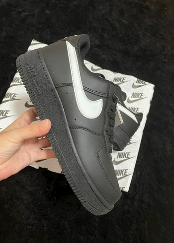Nike Siyah Gri Spor Ayakkabı Velcro