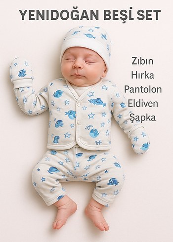 Erkek Bebek Beyaz Uzun Kollu Takım - Görsel 2