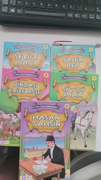 Kurtuluşun kahramanları 4.5.6.7.8.kitaplar 