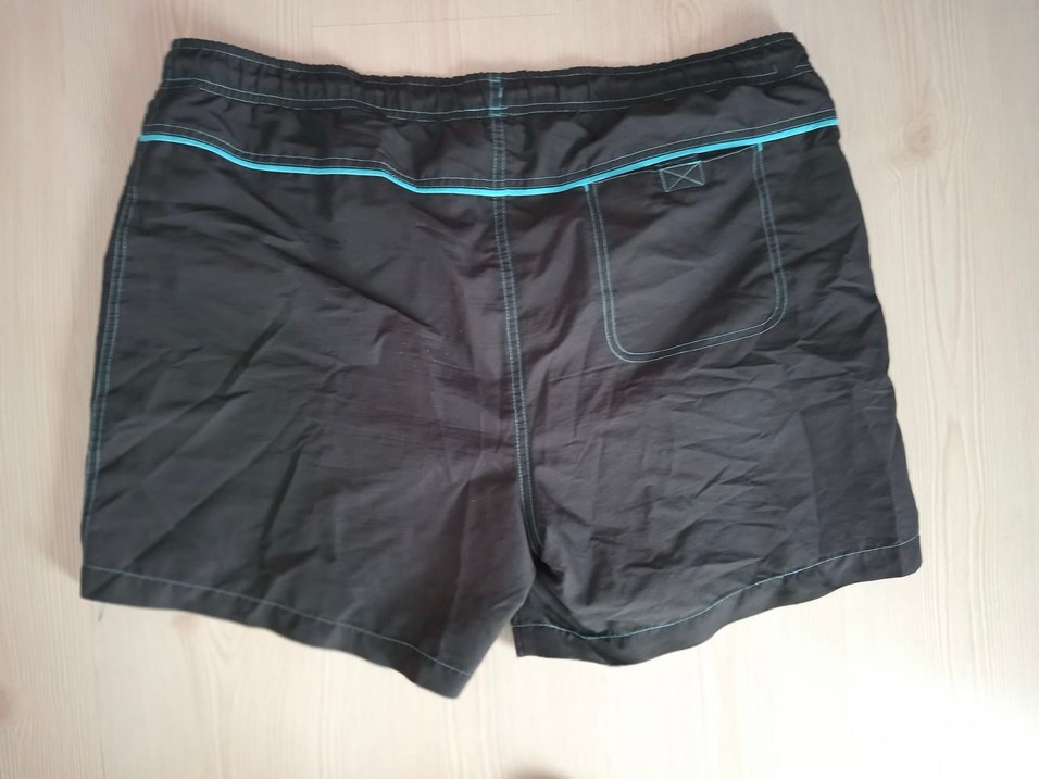 Erkek Mavi Mini Şort Mayo - Görsel 2