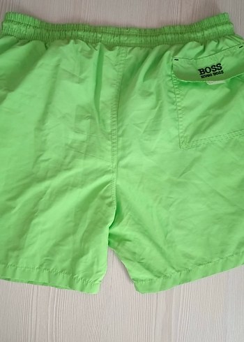 BOSS Yeşil Mini Erkek Mayo Şortu - Görsel 2