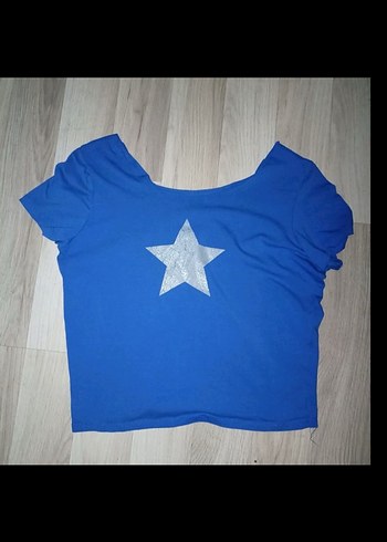 y2k yıldız tişört - Görsel 2