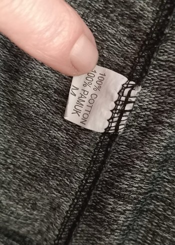 Gri eşofman Elastik Bel - Görsel 2