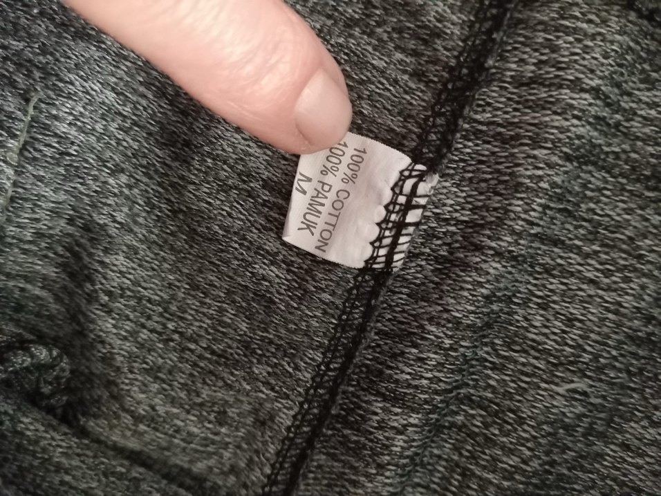 Gri eşofman  Elastik Bel - Görsel 2