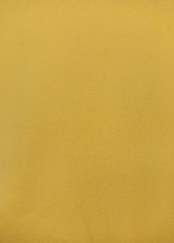 Sarı Uzun Kollu Kısa Kadın Bluz - Görsel 2