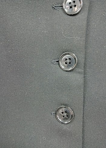 Düğmeli kadın büstiyer Yelek - Görsel 2