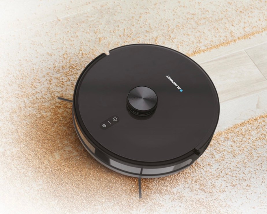 Siyah Akıllı Robot Süpürge - Görsel 2