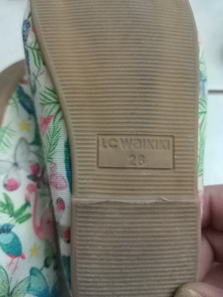 Çiçek Desenli Kız Çocuk Babet - Görsel 5