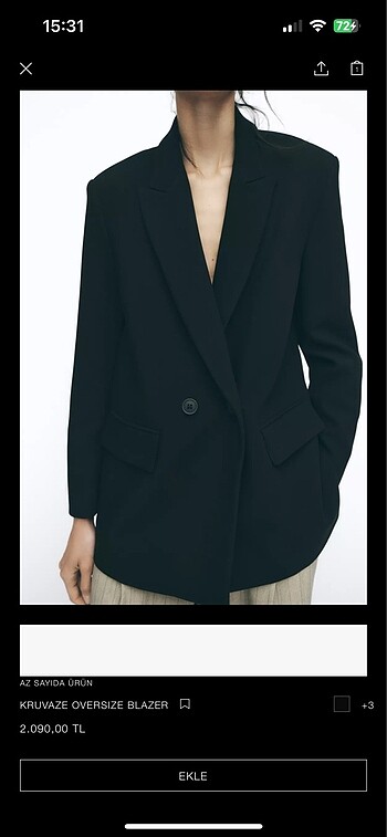 Zara Zara blazer ceket