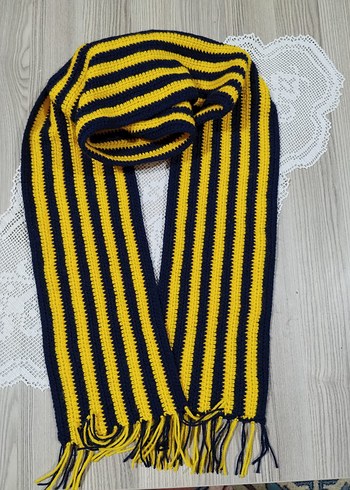 Zara Sari Lacivert Taraftar Atki