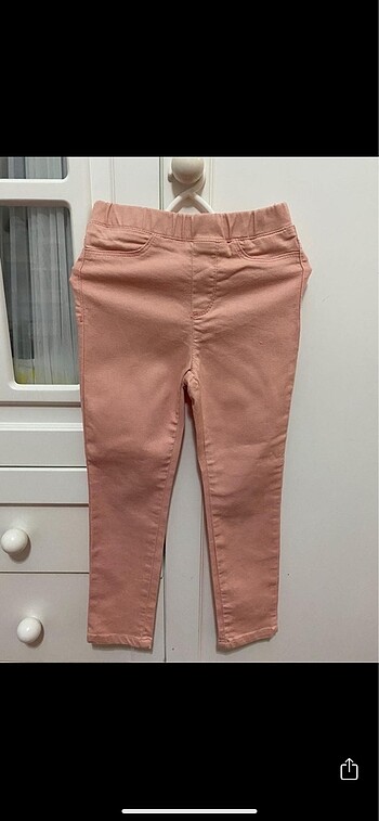 Defacto açık pembe 4-5 yaş pantolon