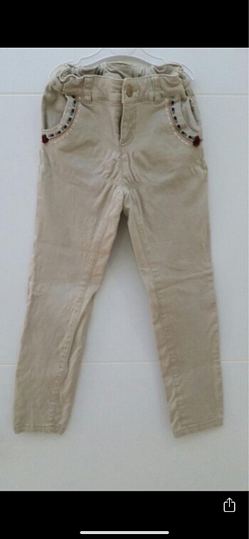 LCWaikiki bej renk 6-7 yaş pantolon