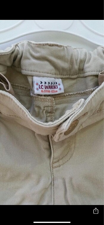 LC Waikiki LCWaikiki bej renk 6-7 yaş pantolon
