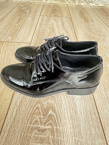 Nebbati 0 deri siyah rugan ayakkabı - Görsel 4
