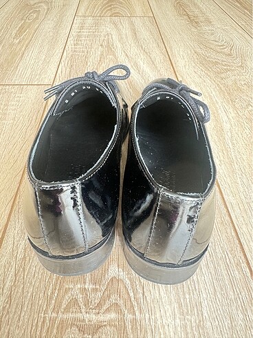 Nebbati 0 deri siyah rugan ayakkabı - Görsel 5
