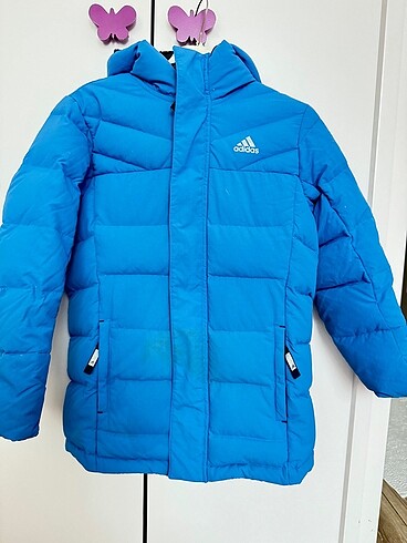 Adidas mavi renk 7-8 yaş mont