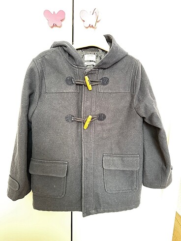 Koton lacivert 9-10 yaş kaban - Görsel 2