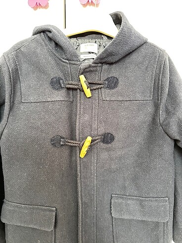 Koton lacivert 9-10 yaş kaban - Görsel 3