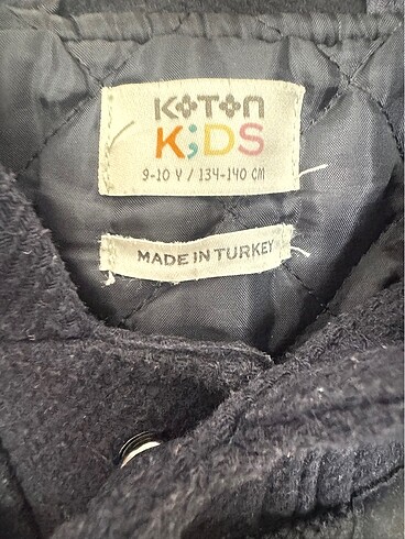 Koton lacivert 9-10 yaş kaban - Görsel 4