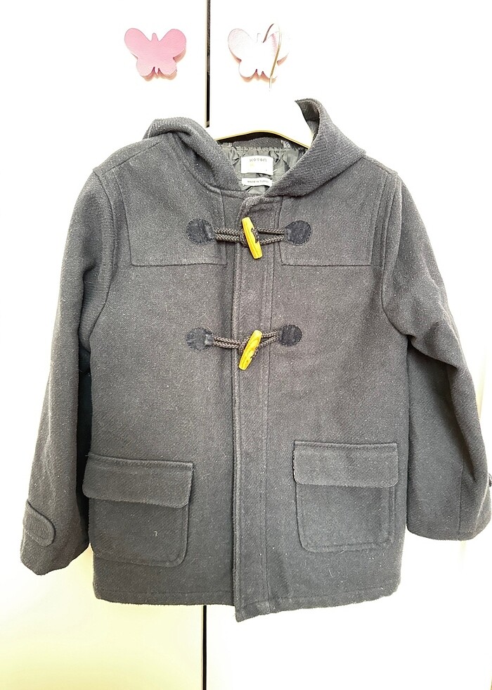 Koton lacivert 9-10 yaş kaban - Görsel 2