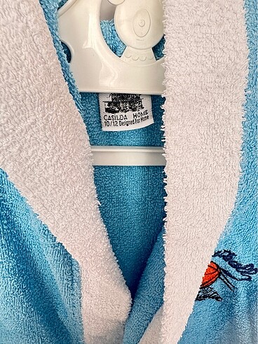 10/12 yaş Casilda Home Erkek çocuk kapüşonlu bornoz - Görsel 3