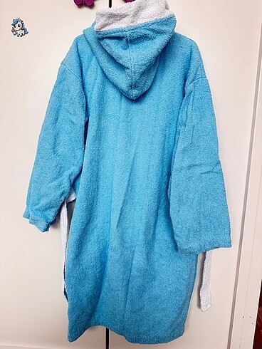 10/12 yaş Casilda Home Erkek çocuk kapüşonlu bornoz - Görsel 4