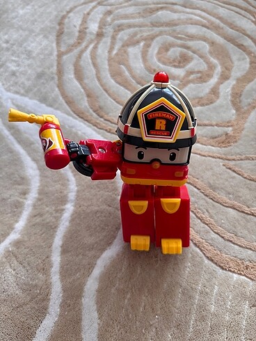 Robocar Poli Işıklı Transformers Robot
