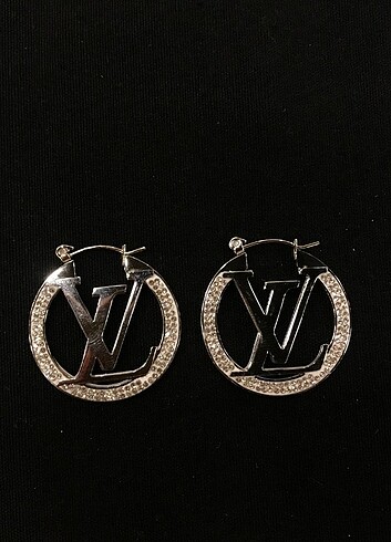  Beden altın Renk Küpe Gümüş Mineli Silver Earring 