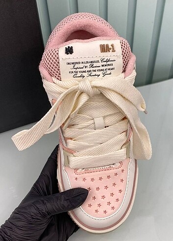 38 Beden pembe Renk Amiri ma-1 Sneaker kadın ayakkabı 