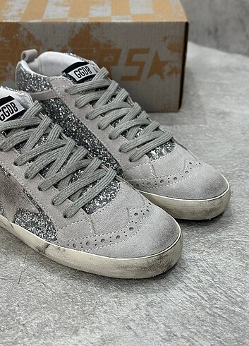38 Beden gri Renk Golden Goose Kadın Sneaker Ayakkabı Boğazlı