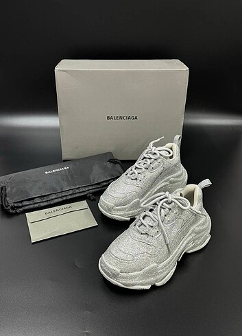 Balenciaga kadın Sneakers ayakkabı kristal