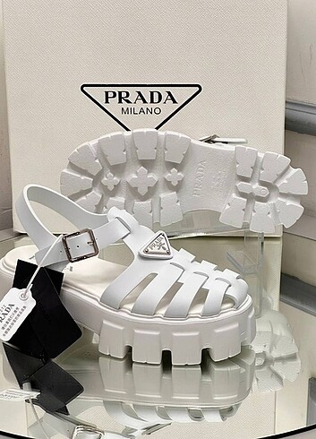 Prada Rubber Sandal Sandalet